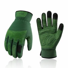 Vgo 1Pair Ladies' Synthetic Leather Gardening Gloves, Work Gloves(SL7471) picture