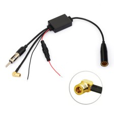 FM AM DAB Digital Radio Car Aerial Antenna Signal Amplifier Adapter Convertor picture