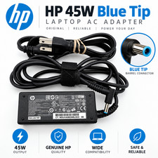 Genuine HP 45W blue tip laptop AC Adapter Power Supply charger 19.5V 741727-001 picture