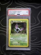 Pokemon TCG Team Rocket Dark Golbat Holo 1st Edition 7/82 PSA 7 (2000) picture