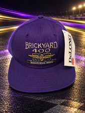 VINTAGE 1994 NASCAR Brickyard 400 Inaugural Race Snapback Hat NWT picture