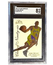 Fleer 1996-97 Flair Showcase Kobe Bryant Lakers Class of Ninety-Six #4 SGC 8 picture
