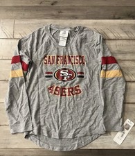 San Francisco girls long Sleeve Gray/red/gold  Long Sleeve shirt Size 7/8 picture