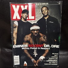 XXL Magazine Eminem, 50 Cent & Dr. Dre Issue 45 | March 2003 Hip-Hop Rap Music picture