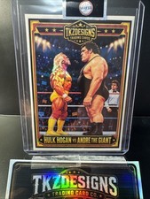 2026 Tkzdesigns Hulk Hogan VS Andre The Giant Caricature HA1 /50 picture
