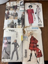 Vintage Vogue Sewing Patterns Mixed Lot Of 4 8249, 8550, 2329, 7175 picture