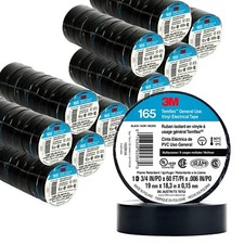 3M Temflex Vinyl Electrical Tape 165 Multi-purpose 3/4