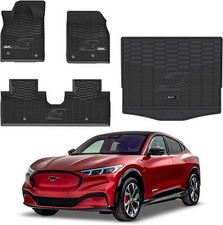 3W Auto Floor Mats&Cargo Liner All Weather for Ford Mustang Mach E 2021-2025 TPE picture