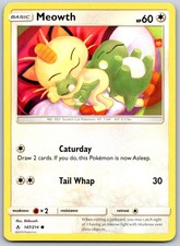 Meowth Common Shibuzoh. SM - Unbroken Bonds 147/214 NM picture