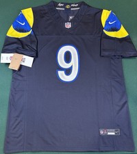 #9 Matthew Stafford F.U.S.E Black Rivalries Limited Stitched Jersey size L NEW picture