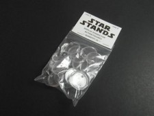 STAR WARS ACTION FIGURE DISPLAY STAND FOR VINTAGE FIGURES CLEAR X 20 T1c picture