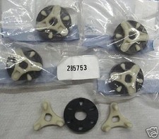 CB7 5 PAK of 285753 Washer Drive Couplings Couplers for Whirlpool & Kenmore picture