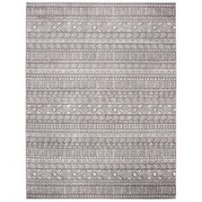 SAFAVIEH Tulum Collection TUL263F Dark Grey / Ivory Rug picture