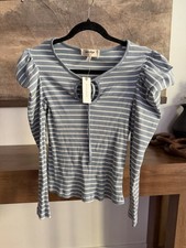 NWT Anthropologie Porridge Top size M  $68 retail picture