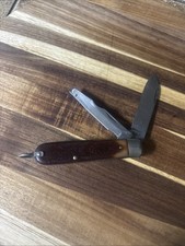 Vintage Schrade-Walden P.P.& L.Co.#204S Electrician’s Knife,Excellent Used Cond. picture