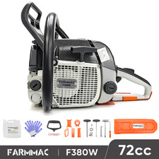 72cc Gas Chainsaw Power Head ompatible with MS 038 380 381 Chainsaw Milling Tree picture