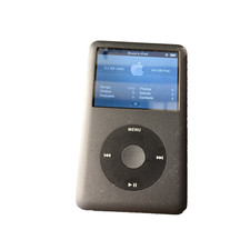 Apple iPod Classic 6.5 Generation 1115 Songs 120GB Space Gray Music Player A1238 picture