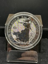 2025 Great Britain 5oz Britannia in Caps ~ Made With SS Tilawa Shipwreck Silver picture