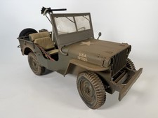 Vintage GI Joe 1941 Willys MB Army Jeep 1/6 Scale Vehicle 2001 Hasbro WW2 picture