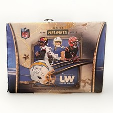 2026 Fanatics Under Wraps Football Autographed NFL Replica Helmet Volume 1 picture