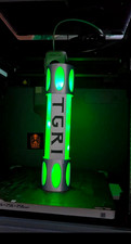 TGRI Ooze Canister LED Light Up Teenage Mutant Ninja Turtles Vintage Retro TMNT picture