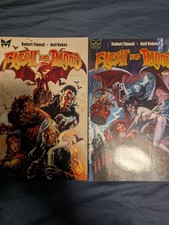 FLESH AND BLOOD (BOOK 1 & 2) By Robert Tinnell *Excellent Condition* picture