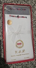 Vintage Hickok V.I.P. Embroidered Red Handkerchief Gift Set picture