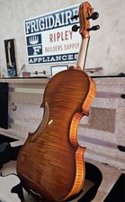 VIOLINS-BANKRUPTCY- NEW ADULT 4/4 FLAMED SOLID CONCERT VIOLIN/FIDDLE-GERMAN picture