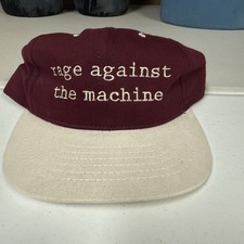 Vintage 1996 Rage Against The Machine Hat  Evil Empire SnapBack Authentic picture