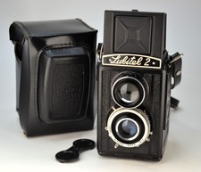 FULLY SERVICED EXPORT USSR LOMO Lubitel-2 6x6 MEDIUM FORMAT CAMERA (03) picture