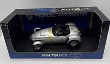 AUTOART 1/18 PERFORMANCE SILVER 1998 PANOZ AIV ROADSTER IN BOX NO BOX PLASTIC picture