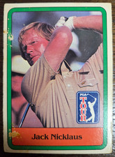1981 Donruss Golf Stars Jack Nicklaus #13 PGA Tour Rookie Card HOF RC  picture