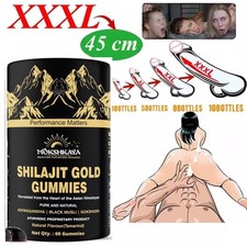 Shilajit Gold Gummies for Men & Women 85+ Trace Minerals 60 Gummies picture