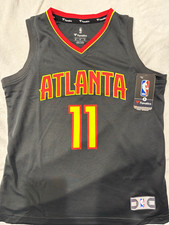 Fanatics Atlanta Hawks Trae Young #11 NBA Basketball Jersey Gray size Medium  picture