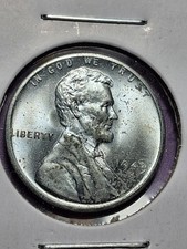 1943-S LINCOLN CENTS. MS/ BU. STEEL. CHOICE GEM. picture
