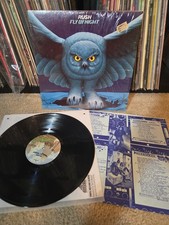 Rush Fly By Night Lp Vinyl 1975 1st 'Masterdisk' Press Shrink/Insert NM-/EX picture