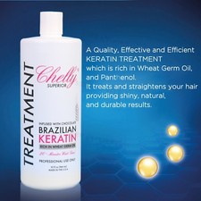 Chelly BRAZILIAN KERATIN TREATMENT hair straightenin CHOCOLATE 32/4.0 fl oz picture