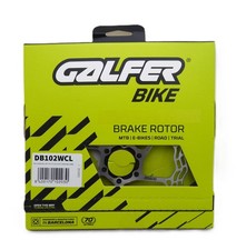 Galfer 160mm Rotor, 1.8mm, Road CL, Black/Silver picture