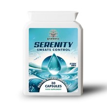Serenity Sweats Control 30 Capsules-Reduce Excess Sweating, Stay Dry & Confident picture
