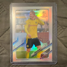 Topps Chrome 2019-20 UEFA Champions League Erling Haaland Dortmund #49 picture