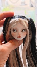 OOAK Monster High doll Repaint Custom Art Doll Head ~Lagoona Blue picture