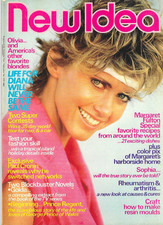 New Idea 17/7/82 Olivia Newton John Cheryl Ladd Farrah Fulton picture