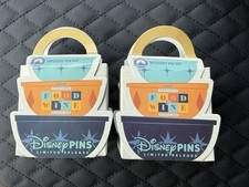 Disney Parks Trading Pins Food & Wine 2 Pin Mystery Box Limited Edition Lot Of 2 picture