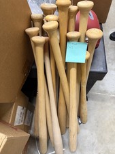 Vintage/Used Multi-Color Wood Baseball Bat Lot – Great for DIY Projects /24 bats picture