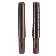 2pcs MT2 Morse Taper Reamer Coarse H8 Accuracy Steel 6 Flutes Straight Shank picture