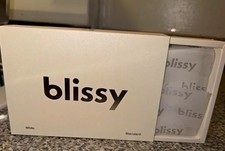 Blissy 100% Pure Mulberry Silk Pillowcase, White Standard, Solid Color picture