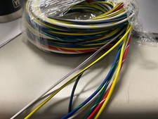 16 AWG GXL HIGH TEMP AUTOMOTIVE POWER WIRE 8 STRIPE COLORS 25 FT EA PARA picture