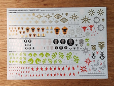 Warhammer 40k 2026 Chaos Vehicle (Defiler) Transfer Sheet picture