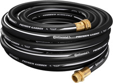 Continental Premium Garden, Black Heavy Duty Cold Water Garden Hose, 5/8In insid picture