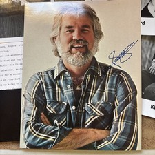 Vintage Kenny Rogers Fan Club Package With Vinyls Photos Biography & Achievments picture